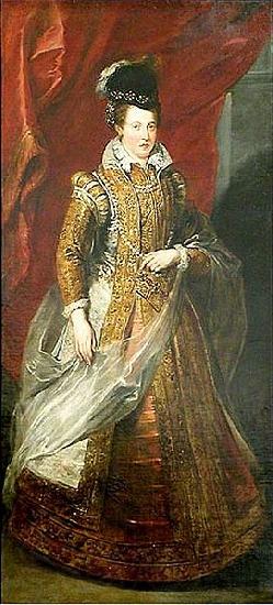 Peter Paul Rubens Portrait of Johanna of Austria Norge oil painting art